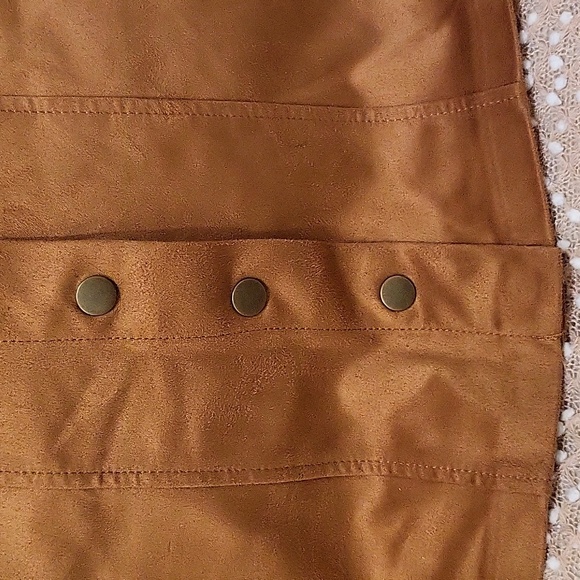 Zara faux suede miniskirt - Picture 5 of 9